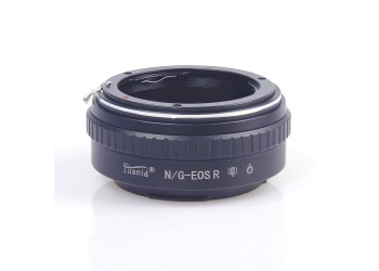 Adapter AI-EOS.R met Ring voor Nikon F/AI/AIS/D/AF-S mount Lens - Canon EOS R mount Camera