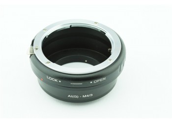 Adapter AI G-M4/3 voor Nikon F/AI/AIS/G Lens - Micro M43 camera