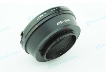 Adapter AI G-M4/3 voor Nikon F/AI/AIS/G Lens - Micro M43 camera
