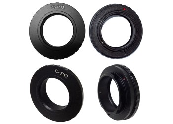 Adapter C-PQ voor C mount movie Lens - Pentax Q Camera