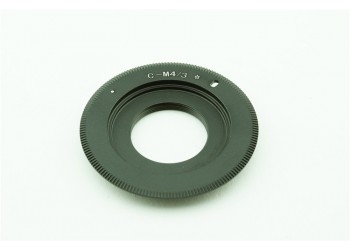 Adapter C-M4/3 voor C mount movie Lens - Micro M43 Camera