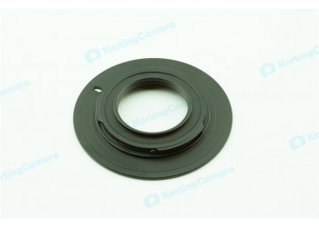 Adapter C-M4/3 voor C mount movie Lens - Micro M43 Camera