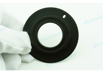 Adapter C-M4/3 voor C mount movie Lens - Micro M43 Camera