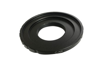 Adapter C-NX voor C mount movie Lens - Samsung NX mount Camera