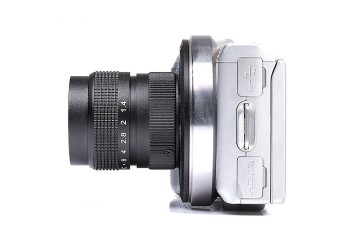 Adapter C-NX voor C mount movie Lens - Samsung NX mount Camera