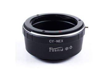 Adapter CY-NEX voor Contax Yashica CY Lens - Sony NEX A7 FE mount Camera