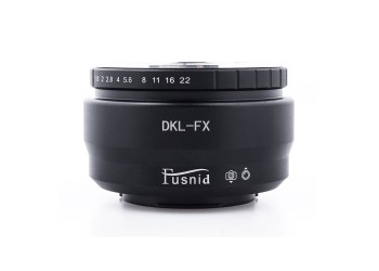 Adapter DKL-FX voor DKL mount Lens-Fujifilm FX mount Camera