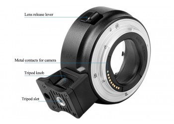 Viltrox autofocus smart adapter voor Canon EF lens-EOS.M Camera