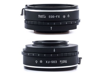 Adapter EF-Fuji FX aperture voor Canon EF Lens-Fujifilm X Camera