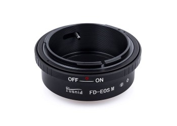 Adapter FD-EOS.M voor Canon FD lens - Canon EOS M Camera