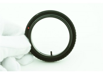 Adapter FD-EOS voor Canon FD Lens - Canon EOS EF Camera