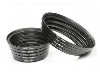 9 in 1 step up lens filter ring stappen adapter 