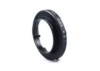 Adapter LR-4/3 voor Leica R Lens - Olympus 4/3 mount Camera