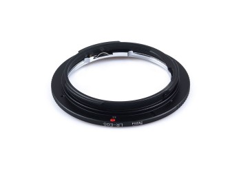 Adapter LR-EOS voor Leica R Lens - Canon EOS EF mount Camera