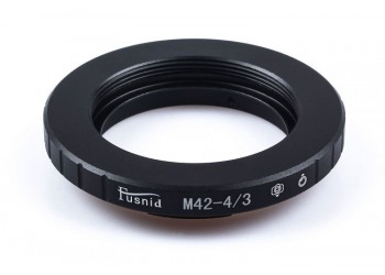 Adapter M42-4/3 voor M42 mount Lens - Olympus 4/3 mount Camera