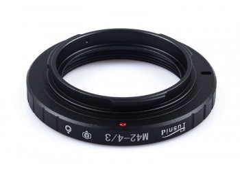 Adapter M42-4/3 voor M42 mount Lens - Olympus 4/3 mount Camera