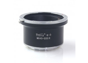 Adapter M645-EOS.R voor Mamiya 645 Lens - Canon EOS.R mount Camera