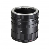 Macro Extension Tube Micro M4/3 Camera Lens 3*metaal ring