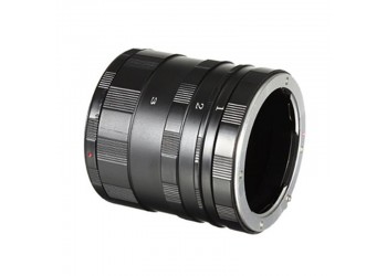 Macro Extension Tube Micro M4/3 Camera Lens 3*metaal ring