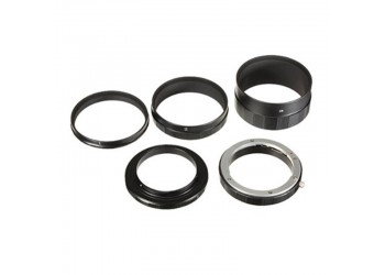 Macro Extension Tube Micro M4/3 Camera Lens 3*metaal ring