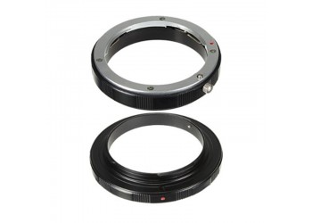 Macro Extension Tube Micro M4/3 Camera Lens 3*metaal ring
