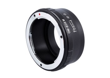 Adapter OM-EOS.M voor Olympus OM Lens - Canon EOS M mount Camera