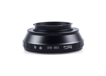 Adapter OM-NX voor Olympus OM Lens - Samsung NX mount Camera