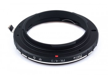 Adapter PK-4/3 voor Pentax K Lens - Olympus 4/3 mount Camera