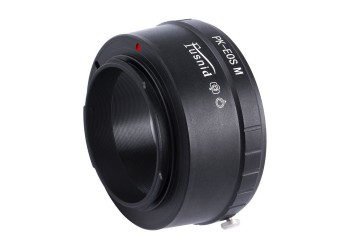 Adapter PK-EOS.M voor Pentax K Lens - Canon EOS M mount Camera