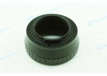 Adapter QBM-Fuji FX voor Rollei Lens - Fujifilm X mount Camera
