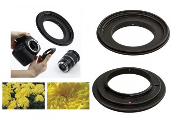 Reverse Adapter Ring voor Nikon 62mm ai mount lens