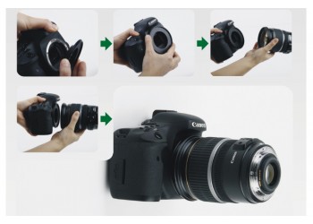 Reverse Adapter Ring voor Canon 67mm ef mount lens