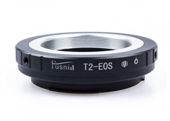 Adapter T2-EOS voor T2 T mount Lens - Canon EOS EF mount Camera