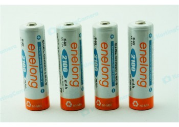 4 * AA oplaadbare batterij 2100mAh NiMH lage zelfontlading