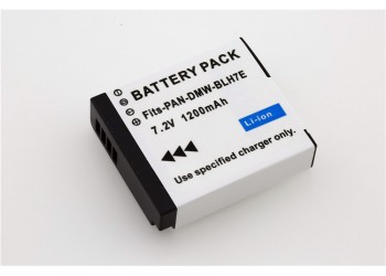 Camera Batterij Accu DMW-BLH7 BLH7E 1200mAh voor Panasonic