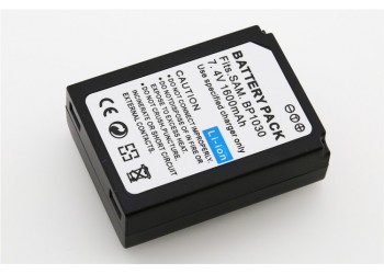 Camera Batterij Accu BP-1030A BP-1130A 1600mAh voor Samsung