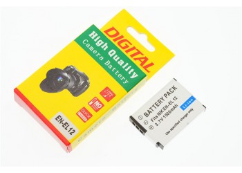Camera Batterij Accu EN-EL12 1500mAh voor Nikon A900 AW120 S9900