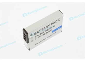 Camera Batterij Accu EN-EL12 1500mAh voor Nikon A900 AW120 S9900