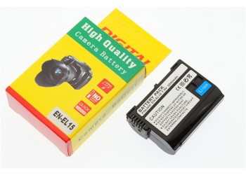 Camera Batterij Accu EN-EL15 2200mAh voor Nikon D7500 780 D810