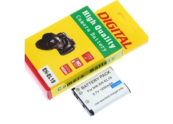 Camera Batterij Accu EN-EL19 1200mAh voor Nikon Coolpix