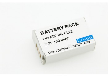 Camera Batterij Accu EN-EL22 1500mAh voor Nikon J4 S2