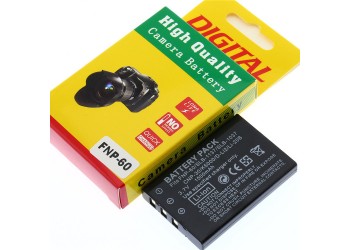 Camera Batterij Accu voor Fujifilm NP-60 FNP-60 SLB-1137 1500mAh