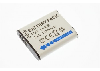 Camera Batterij Accu LI-90B LI-92B 1270mAh voor Olympus