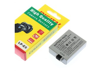 Camera Batterij Accu LP-E5 1500mAh voor Canon 1000D 450D 500D