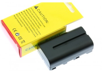 Camera Batterij Accu NP-F550 F530 F570 2400mAh voor Sony