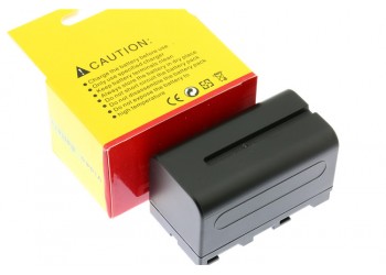 Camera Batterij Accu NP-F750 F730 4800mAh voor Sony