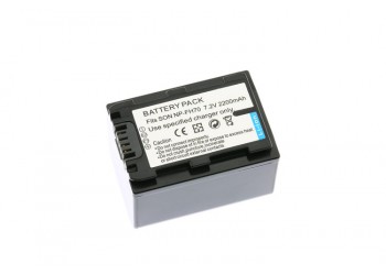 Camera Batterij Accu NP-FH70 2200mAh voor Sony