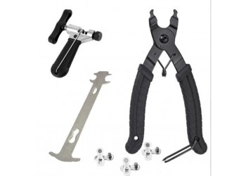 6 in 1 Fiets Chain Quick Link Tool Met Haak Up Mtb Road Fietsen Chain Klem Multi Link Tang Magic Gesp Fiets tool Kit