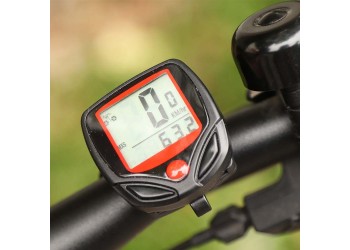 Fiets Computer Met LCD Kilometerstand Snelheidsmeter 