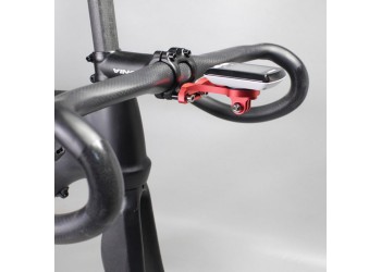 Fiets Computer Mount Houder Stuur Extension Adapter Garmin Zwart